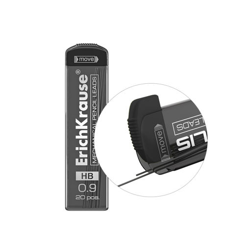 Picture of ERICHKRAUSE 0.9MM MECHANICAL PENCIL REFILL HB